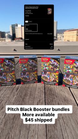 Pokemon Bundle Booster Pitch Black