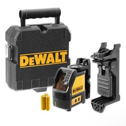 DEWALT Line Laser, Self-Leveling, Cross Line, Red Beam (DW088K)