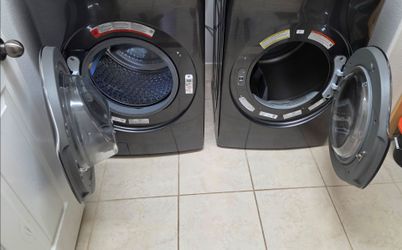Samsung washer and gas dryer set