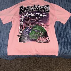 🔥 Hellstar “Brainwashed 3005 World Tour” Tee – Size Large