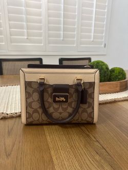 Coach Signature Satchel Handbag