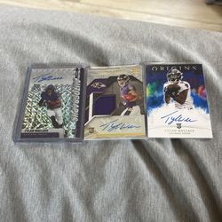 Tylan Wallace Autos / RPA Lot Of 3 #’d
