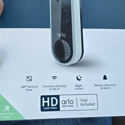 Arlo Essential Door Bell Camera New