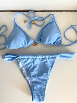 (NWOT) Women’s Seashell Triangle Bikini (sz M)