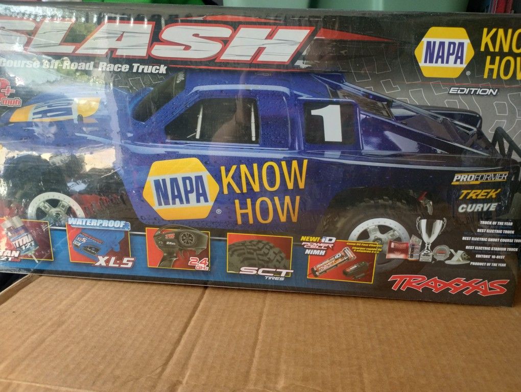 Traxxas Napa Slash Rc Car
