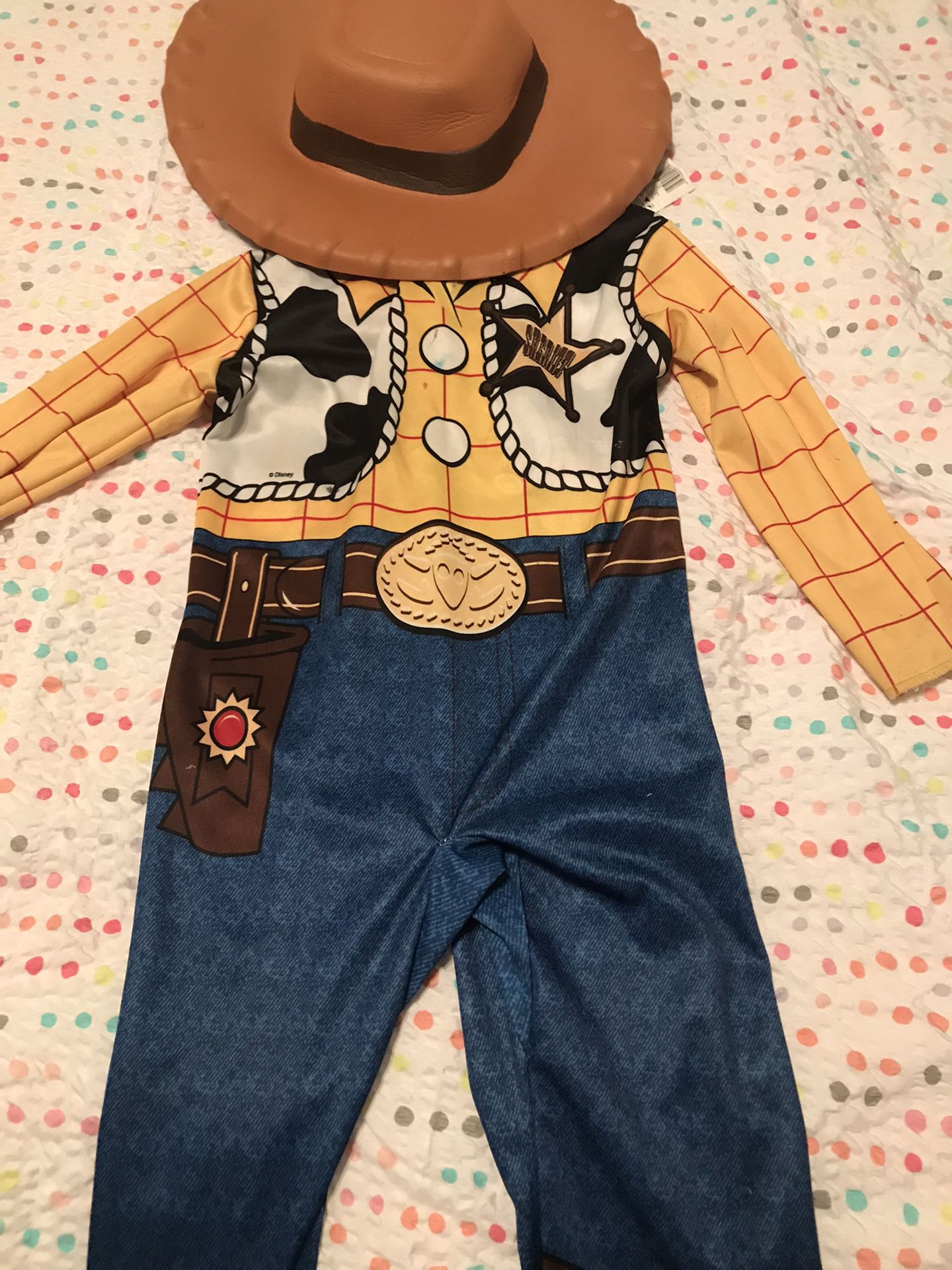 3-4t woody costume from toy story