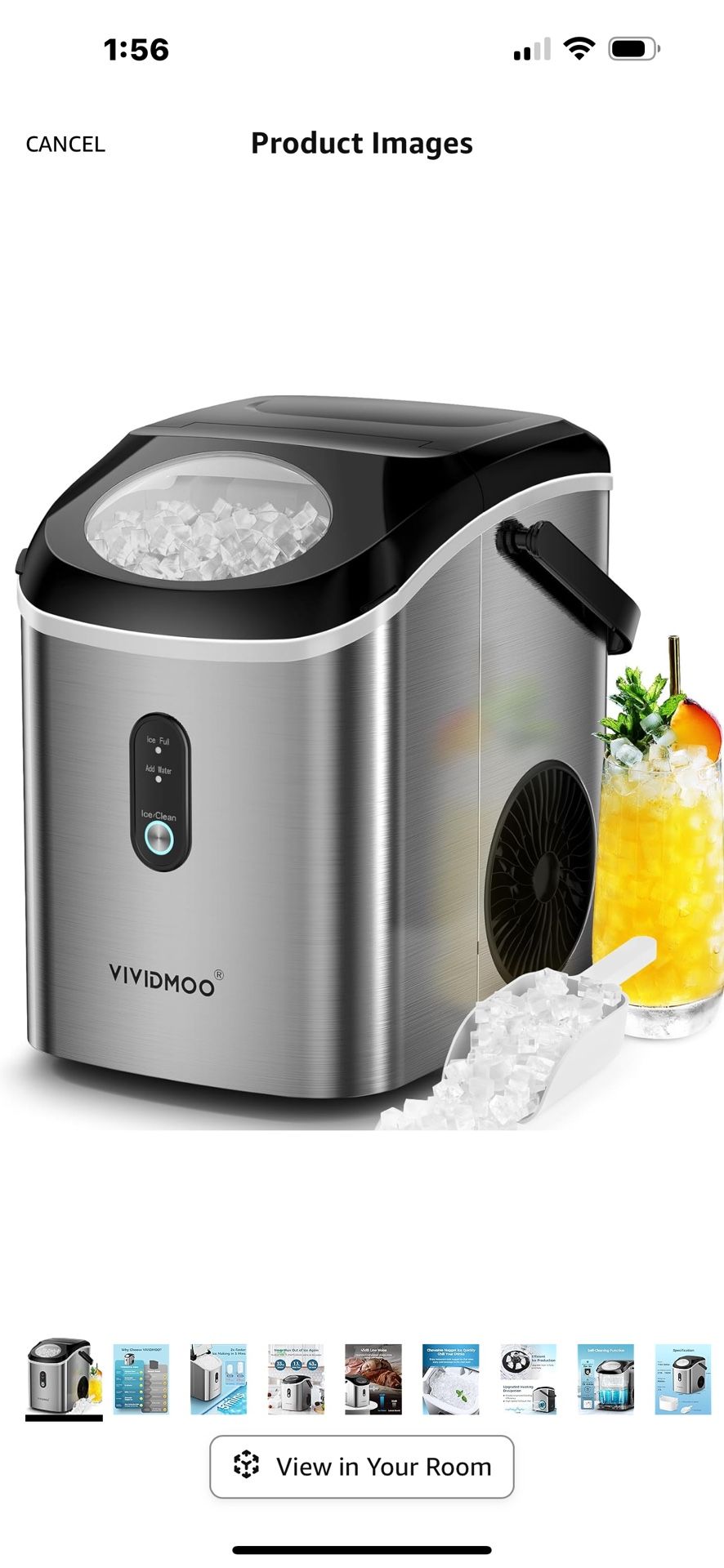 Countertop Nugget (Sonic ice) Ice Maker