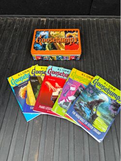 Set of goosebumps box