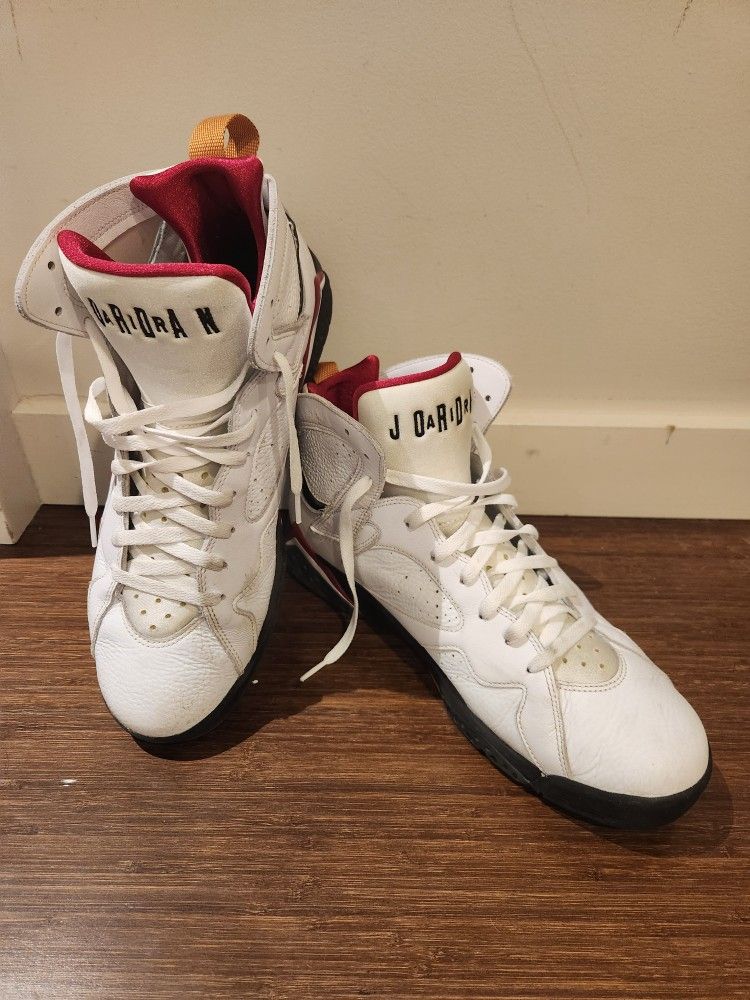 Jordan 7 Cardinal Shoes