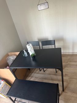 Four seat dining table