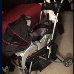 Car Seat  With Stroller 