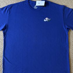 NEW Nike Sportswear Max90 Men’s Rose T-Shirt Royal Blue Size XXL