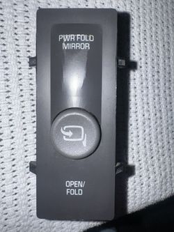 Power Folding Mirror Button