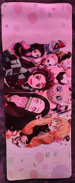 Demon Slayer Keyboard Mat & Key Cain