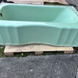 Vintage cast iron tub $50 OBO