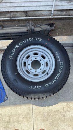 Excursion spare tire