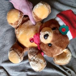 Vintage Hearted Bear 