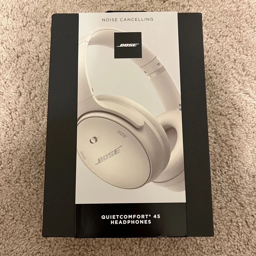 Bose quietcomfort 45 qc white smoke
