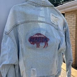 Med/sm Jean Jacket
