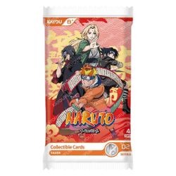Naruto Kayou Collectible Cards Pack Series 02 Silver