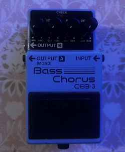 Bass Chorus CEB-3 Pedal  (For trade or best offer)