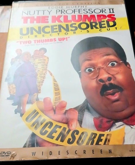 The NUTTY professor 2 DVD