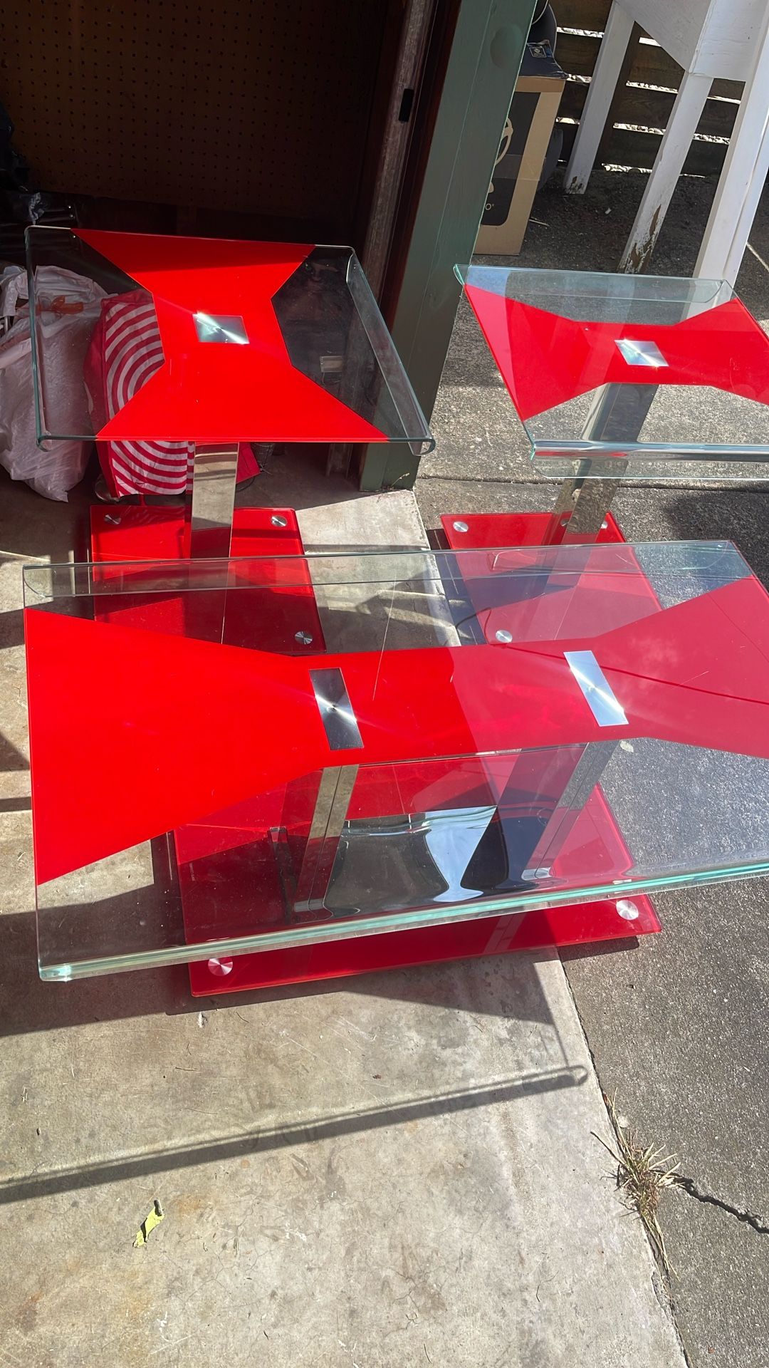 Coffee Table & 2 Side Tables