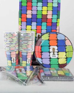 FIFA WORLD CUP2026 Disposable Party Dinnerware Set_ Tournament