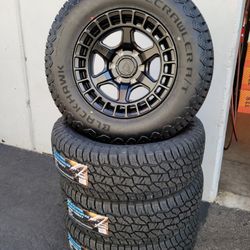 17" ARENA offroad rims/wheels 32" Ridgecrawler A/T Tires