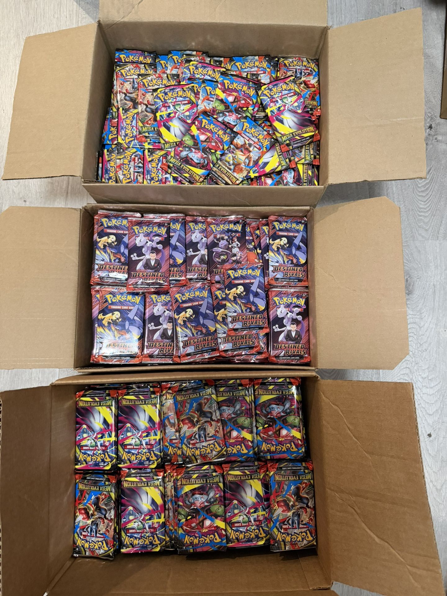 Pokemon Bulk Packs - Mega/DR