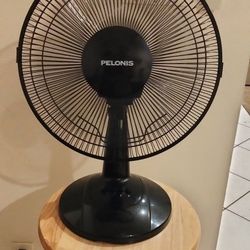 12" 3 Speed Personal Desk Fan nice quiet 🍃cool breeze 🍃 120v plugin rv camper kitchen garage shop Cool Air Breeze AC 