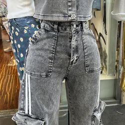 2 Pc Outfit Denim 💕