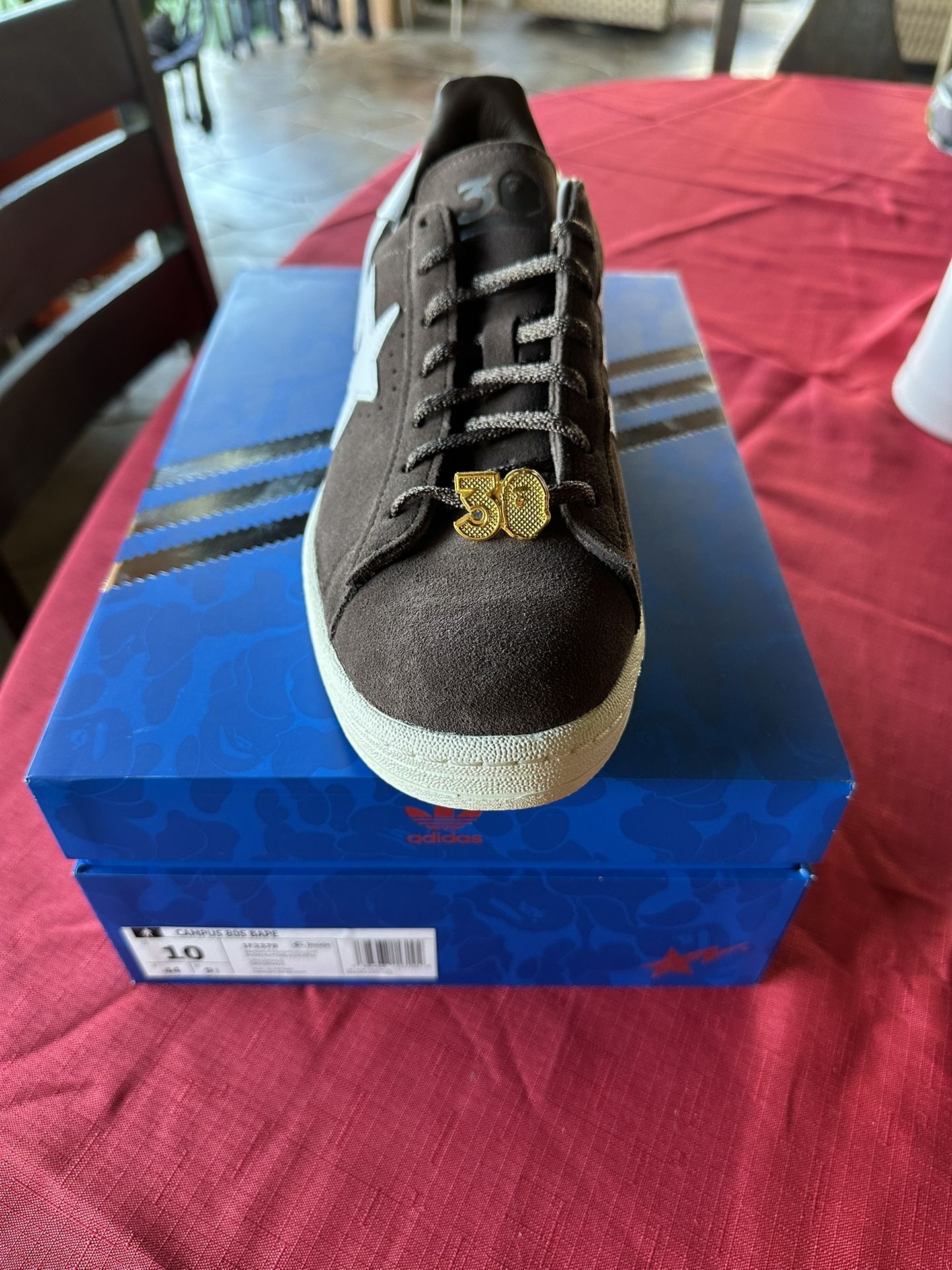 Adidas X Bape Campus 80s Size 10
