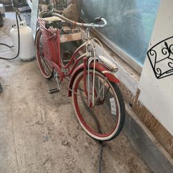 Vintage Red Bike