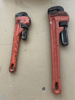 10”; 14”  Heavy Duty Straight Cast-Iron Pipe Wrench