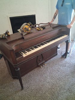 Used vintage piano