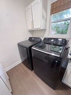 Samsung washer and dryer unit
