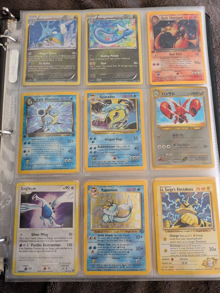 Older Pokemon Cards 