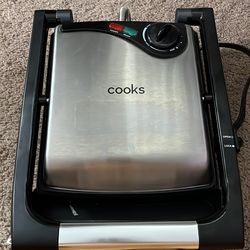 Cooks Panini Maker (slightly used)