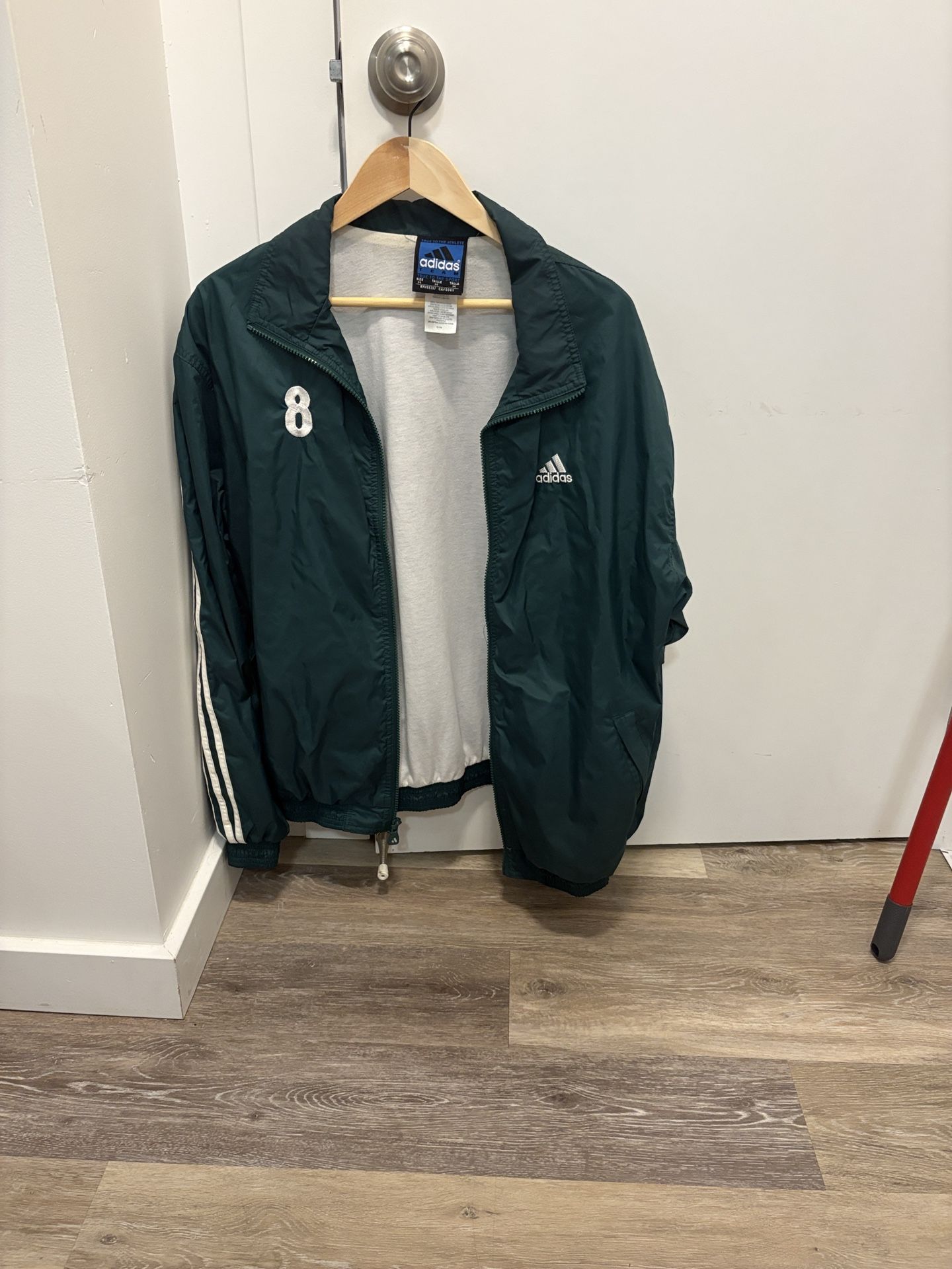 Adidas Windbreaker Jacket —medium