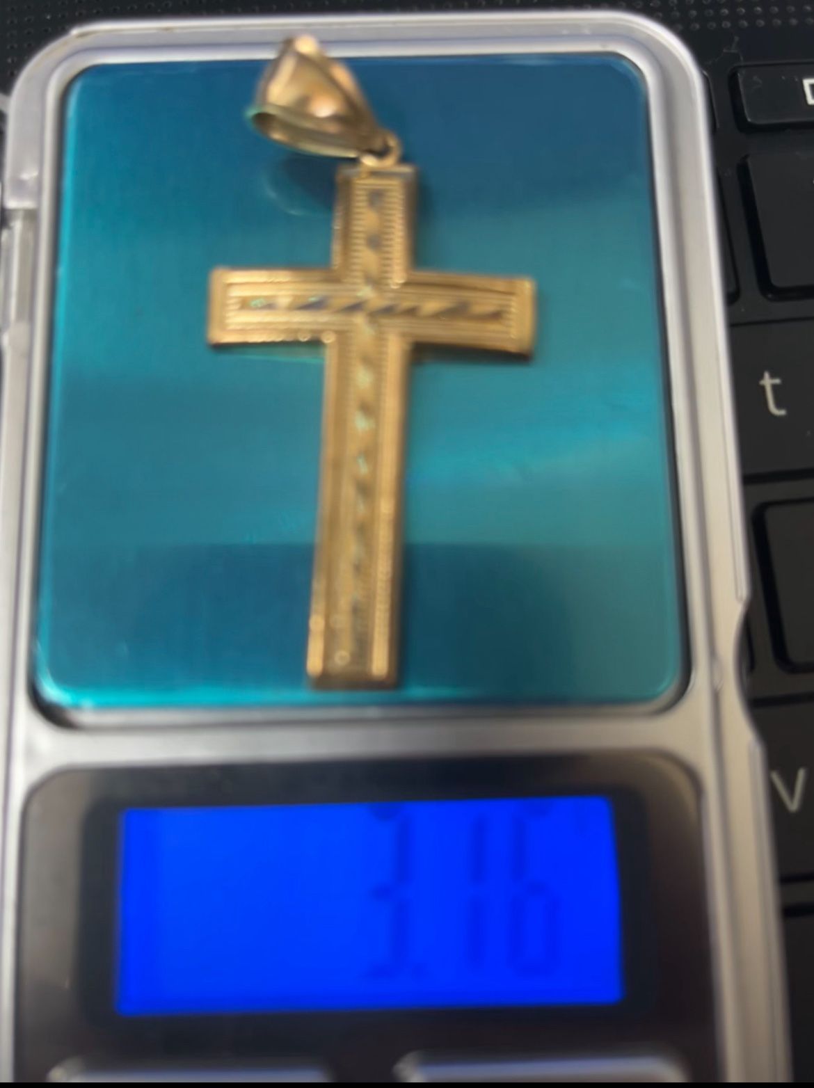 10k Gold Cross