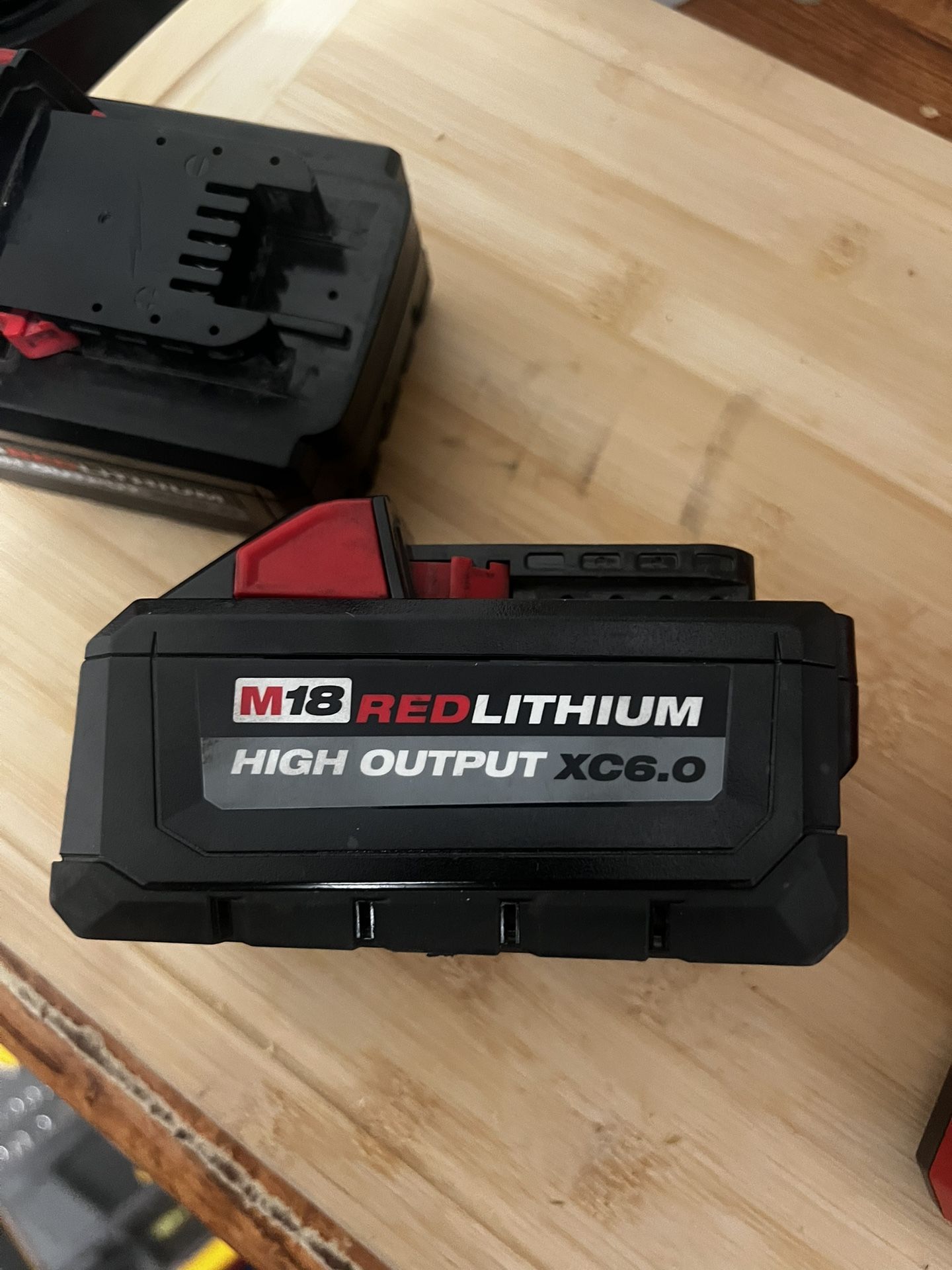 Milwaukee m18 6.0 Batteries