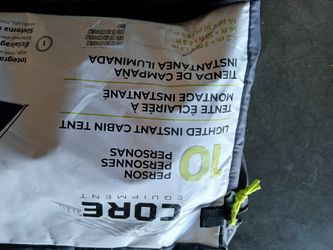 10 Persons  Lighted Instant Camping Tent