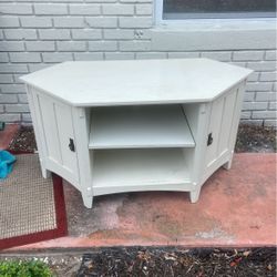White TV stand or Stand Alone Furniture 