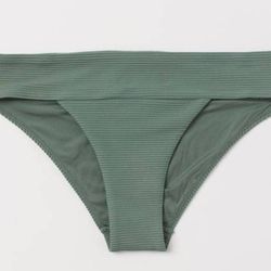 Brand New H and M Dark Green Bikini Bottoms. Size: 6