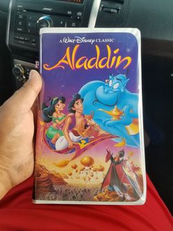 Aladin black dimond vhs