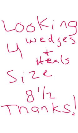 Wedges and heals