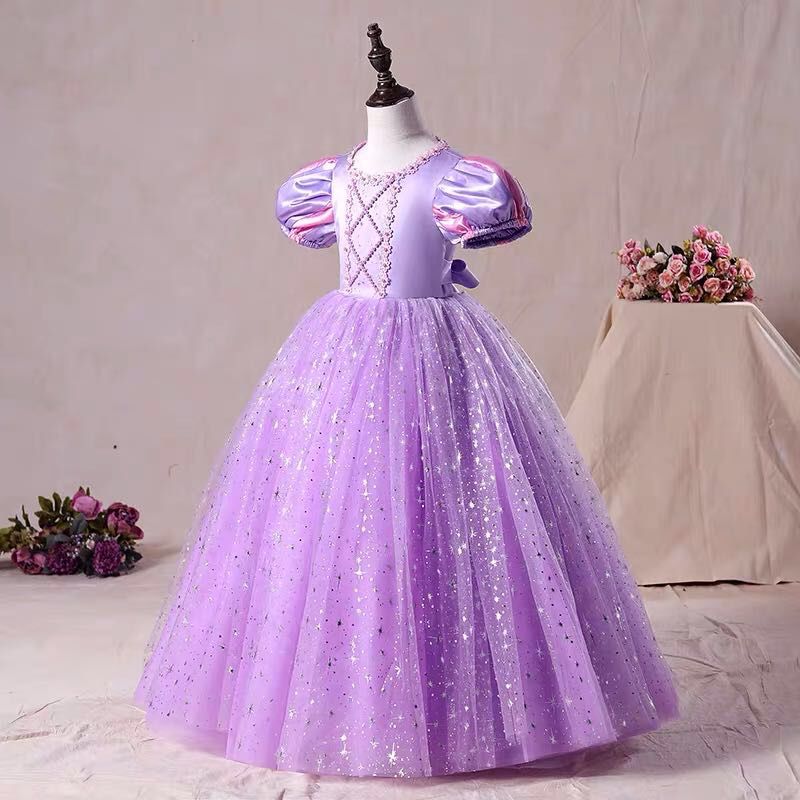Rapunzel dress for kids