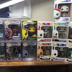 Lot of 13 Nightmare Before Christmas Funko Pops