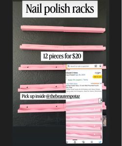 Nail polish rack